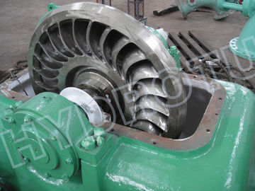 Impulsturbine/Hydroturbine 100 kW-1000KW van Turgo met Roestvrij staalagent