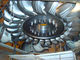 De verticale van de het Waterturbine van de Schachtimpuls Hydroturbine van Pelton met 4 Pijpen voor Hoog Hoofdwaterkrachtproject