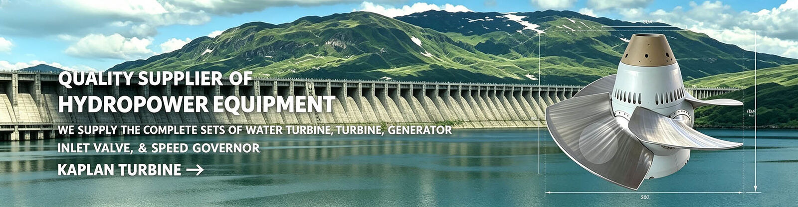 Hidromassage Kaplanturbine
