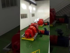 Francis waterturbine in gebruik genomen