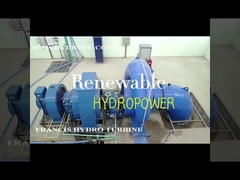 Kleine horizontale schacht Francis Hydro Turbine / Francis Water Turbine van 0,1 MW - 50 MW