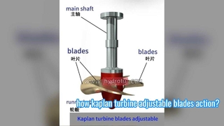 mesrotatie van de Kaplan verstelbare loper.