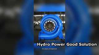 Francis Hydro Turbine voor middelgroot en klein waterkrachtproject met hoog waterpeil