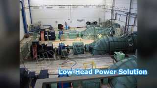 S Type Hydroturbine 2m-20m kop 100KW-10MW