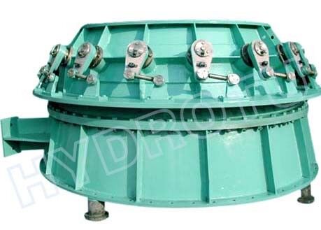 S-type waterturbine met roestvrijstalen bladen voor een wateroppervlakte van 2m-20m en een capaciteit van 100KW-10MW