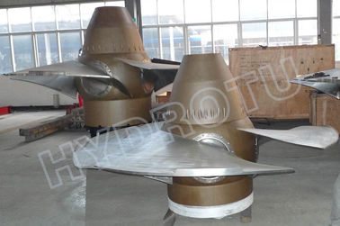 Kaplan Hydro Turbine / Waterturbine voor waterhoofd 2-25m en capaciteit 100KW-1000KW