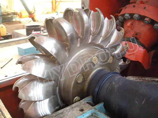 Pelton Hydro Turbine with 0.1-10 MW Power Capacity, Stainless Steel Runner, and Low Maintenance for High Head Hydropower Projects
