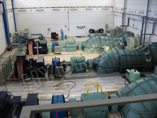 S-type waterturbine met roestvrijstalen bladen voor een wateroppervlakte van 2m-20m en een capaciteit van 100KW-10MW