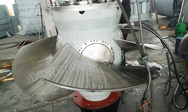 100-1000KW waterturbine met roestvrij staal lopers en ZG20SiMn gidsvlies
