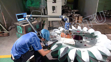 Hoge-efficiëntie Pelton-waterturbine voor waterkrachtcentrales