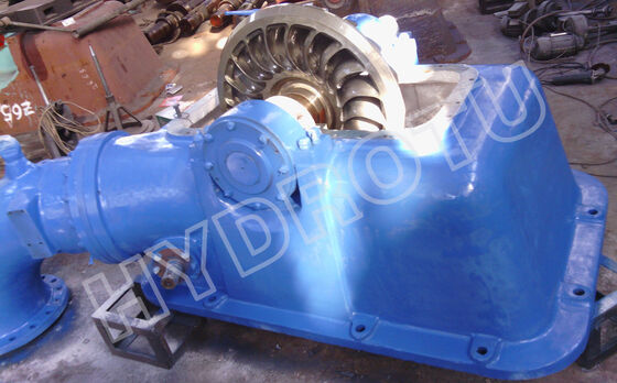 Stainless Steel Runner Turgo Hydro Turbine for 80m-300m Water Head with 100KW-2000KW Capacity