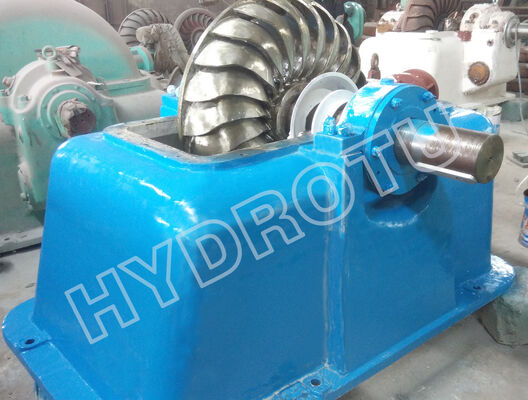 Stainless Steel Runner Turgo Hydro Turbine for 80m-300m Water Head with 100KW-2000KW Capacity