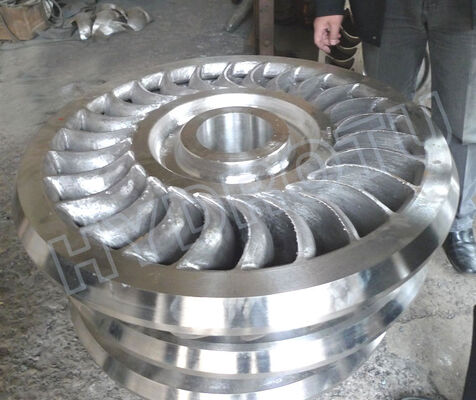 Turgo Hydroturbine 100KW-2000KW met 70m-200m opvoerhoogte en 88% efficiëntie