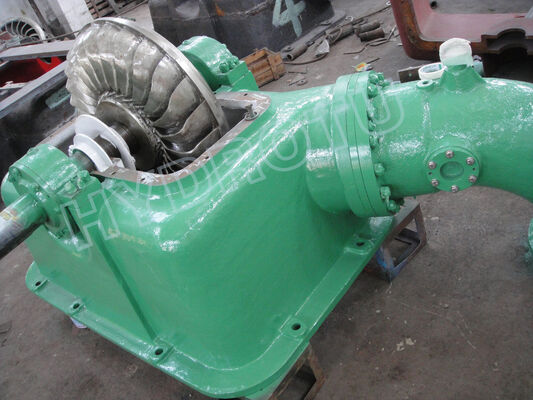 Turgo Hydroturbine 100KW-2000KW met 70m-200m opvoerhoogte en 88% efficiëntie