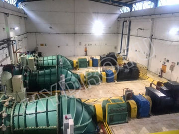 Horizontale S-type waterturbinegenerator met roestvrijstalen loopbladen