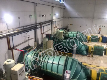 5-20m Hoofdbereik Roestvrij staal Kaplan Semi Axial Flow Hydro-elektrische turbine