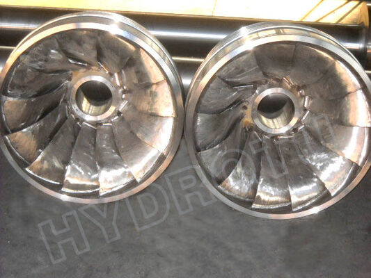 Configureerbare Francis Turbine Runner Synchrone snelheidsregelaar Assemblage van waterkrachtturbinecomponent